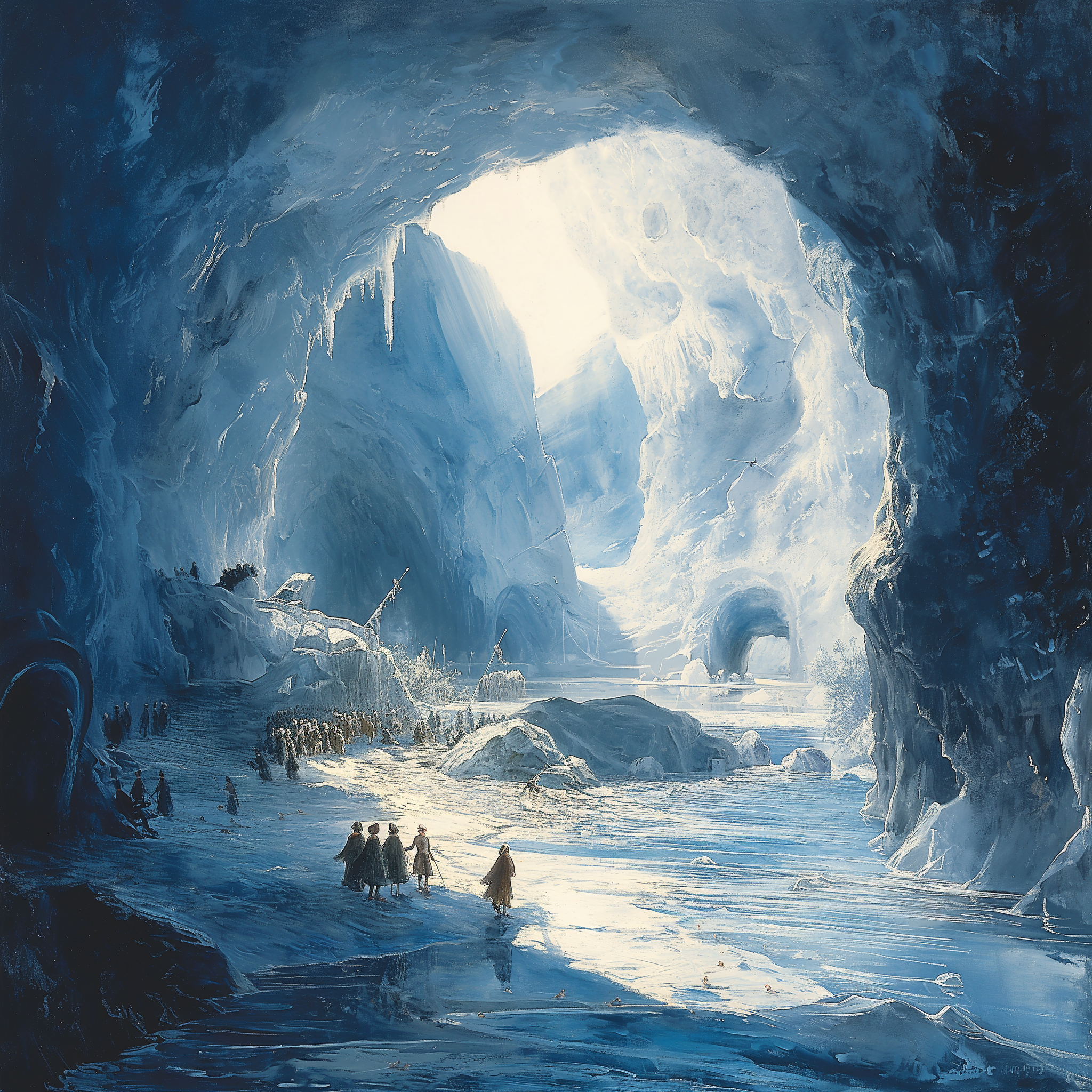 Ice Colonies 3D Art Galleries