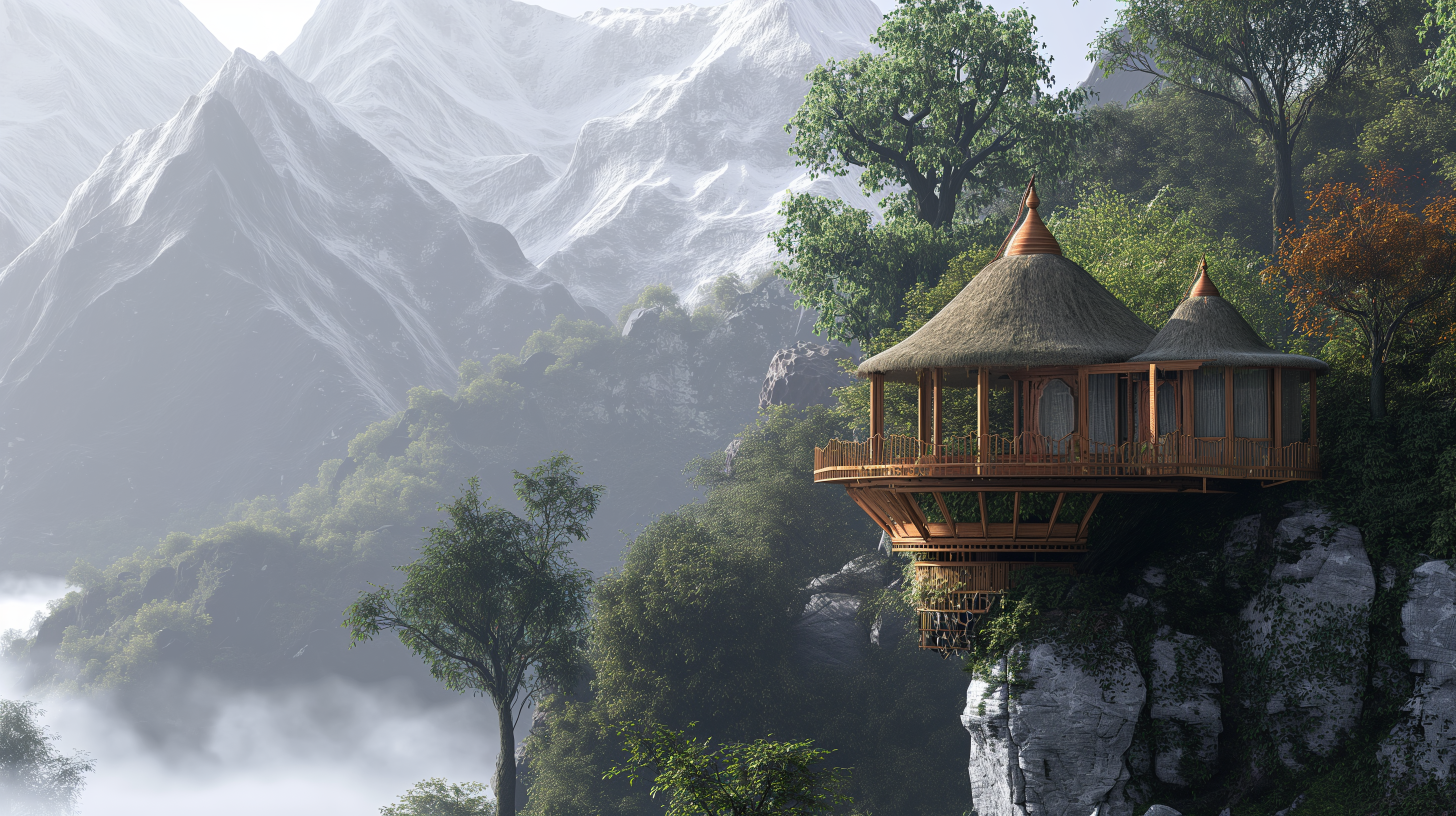 Mountain Colonies 3D Art Galleries