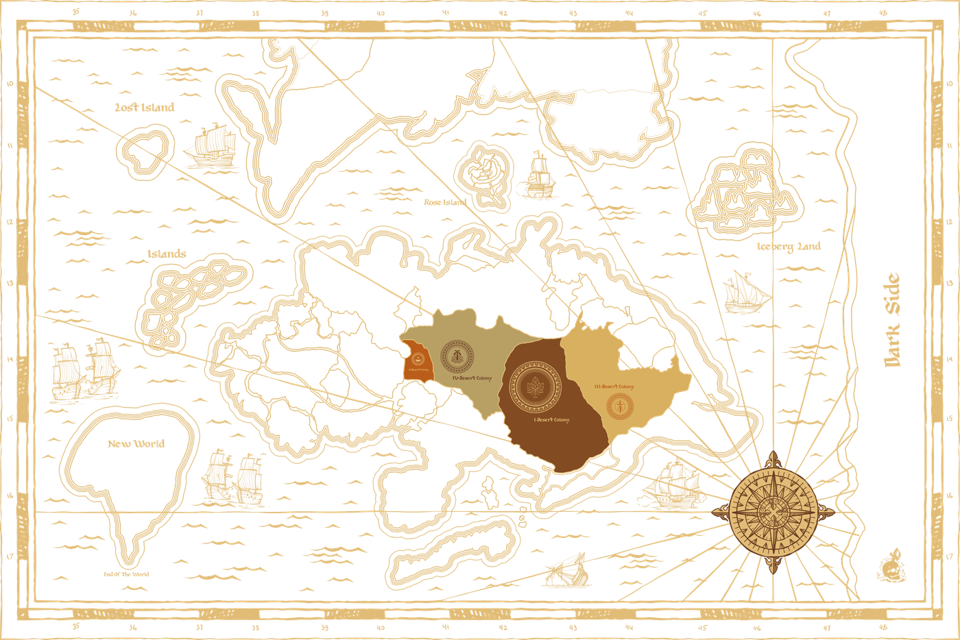 Desert Colony Map
