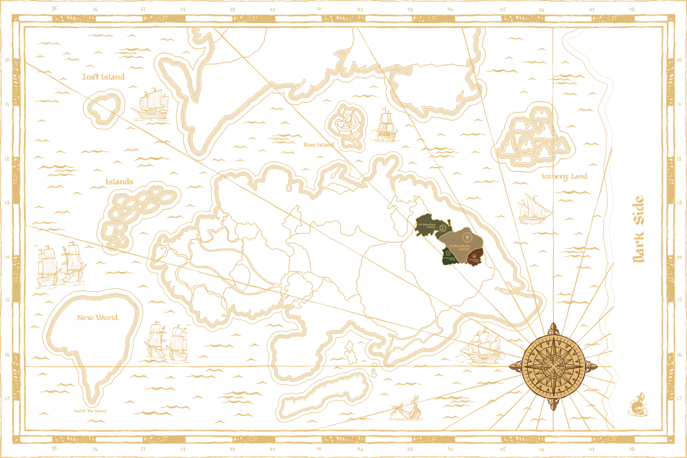 Mountain Colony Map