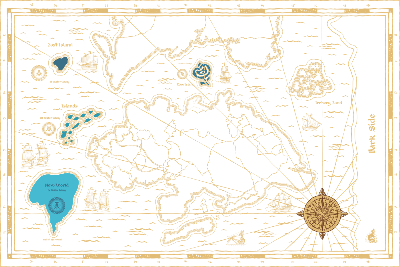 Water Colony Map