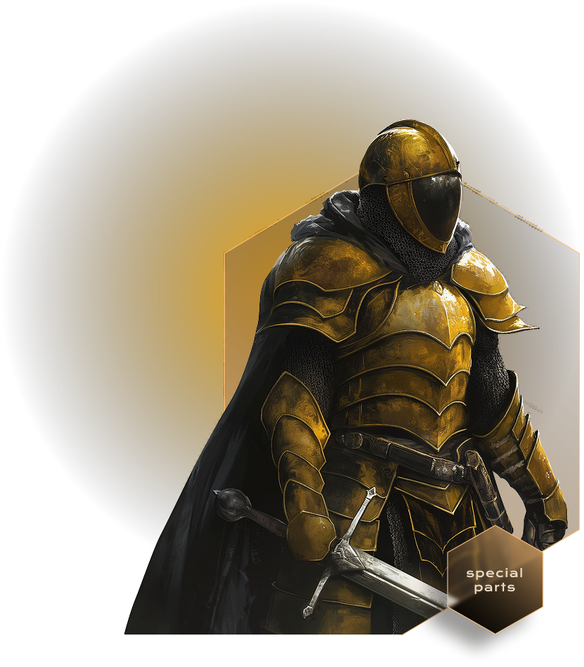 Armored character design